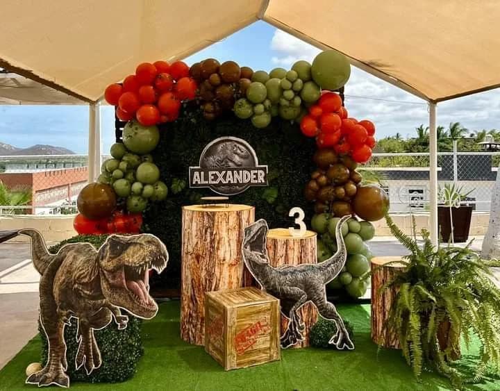 🦕 Decoración con temática de Dinosaurios