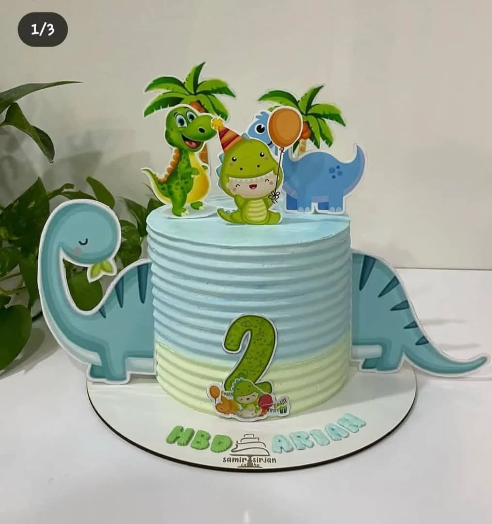 🦕 Tortas con temática de Dinosaurios