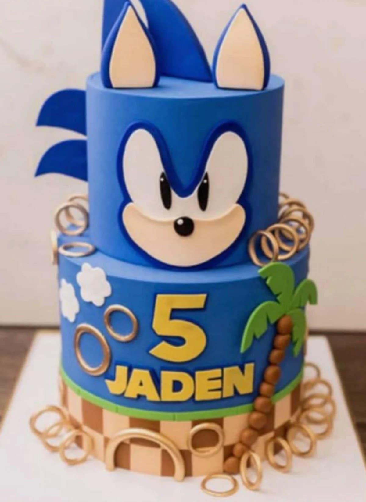 ⚡ Tortas con temática de Sonic