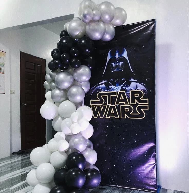 Decoración con temática de Star Wars